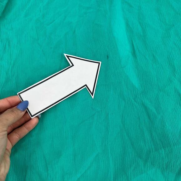 RETROFETE Button Up Blouse Top Turquoise Green Lightweight Long Sleeve Medium - Picture 4 of 6